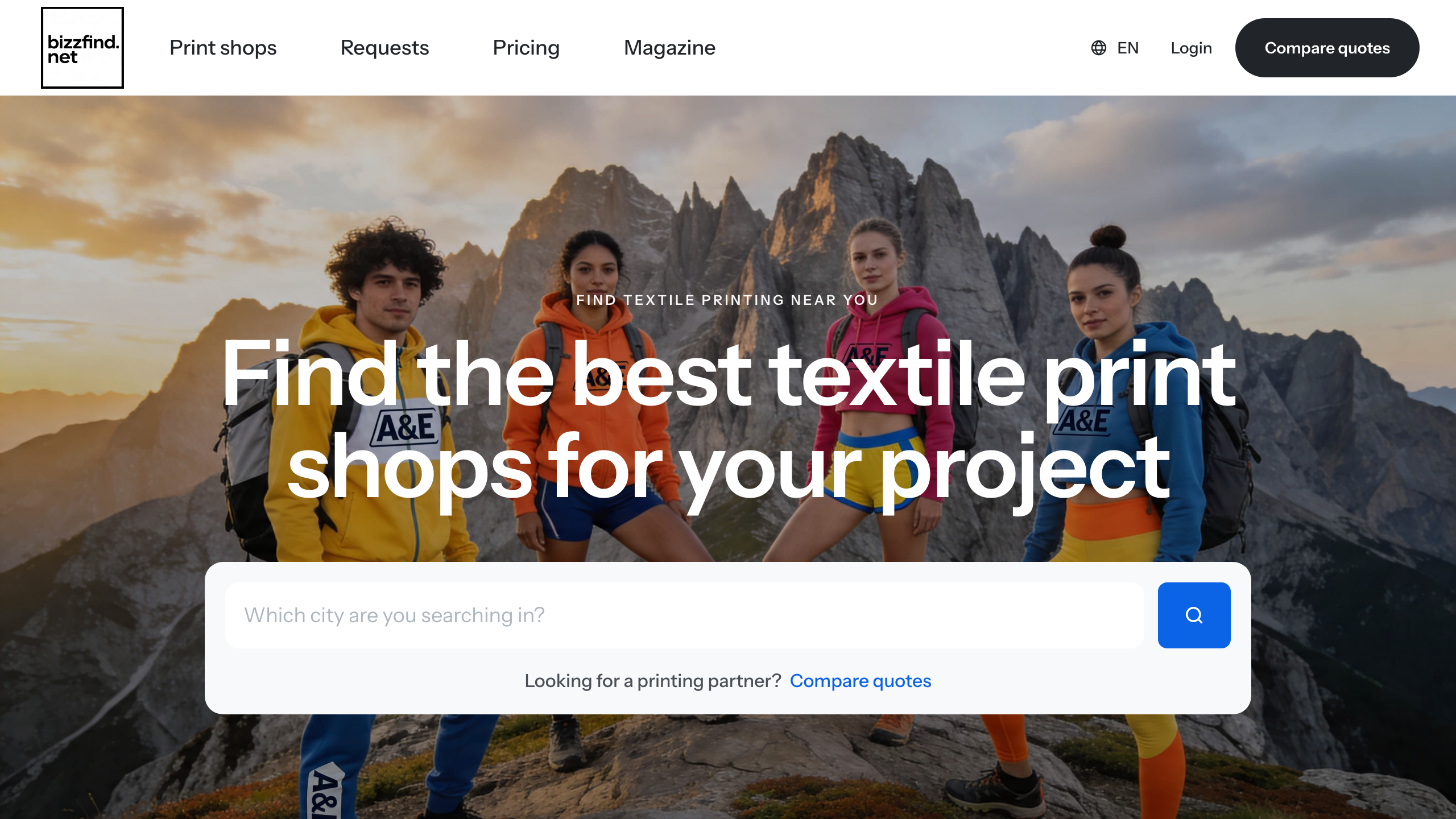 Preview of the WearLocal portal